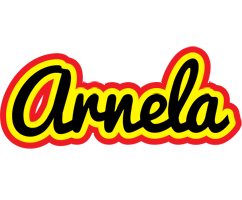 Arnela flaming logo