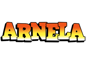 Arnela sunset logo