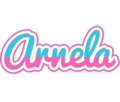 Arnela woman logo