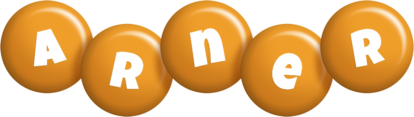 Arner candy-orange logo