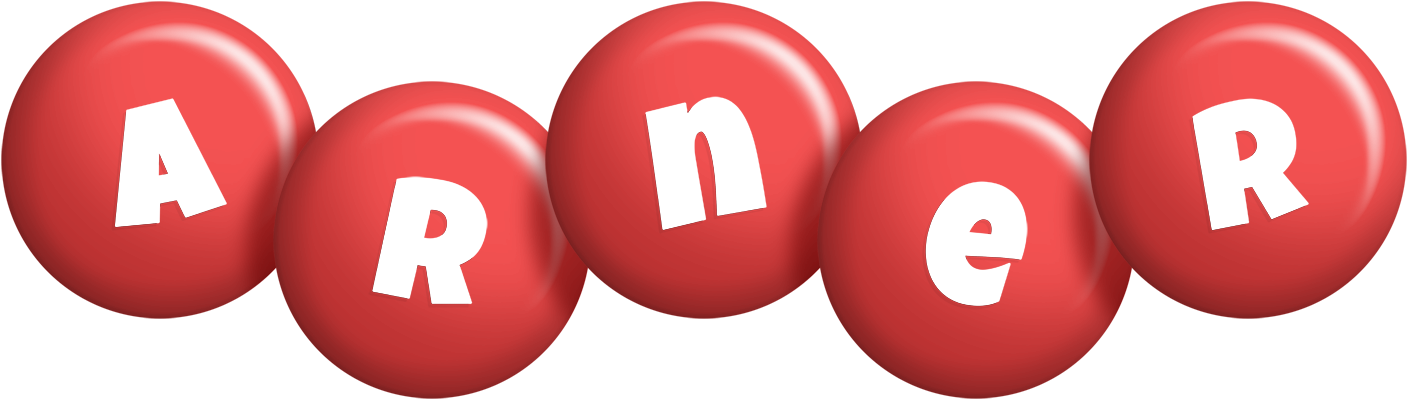 Arner candy-red logo