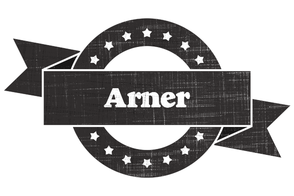Arner grunge logo