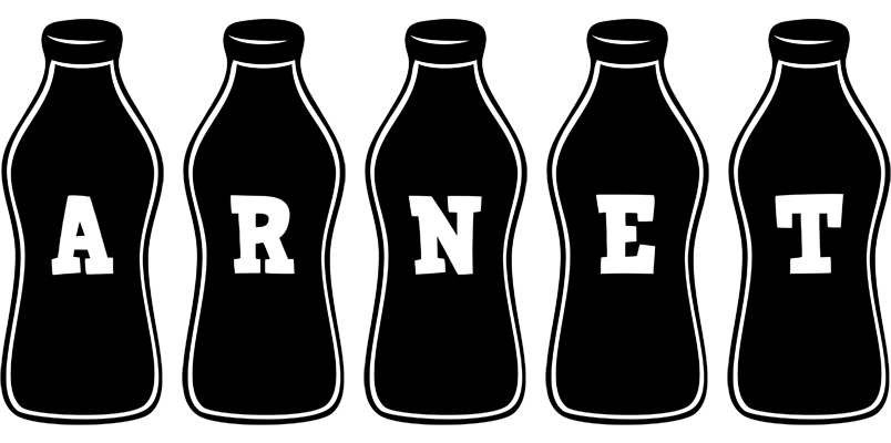 Arnet bottle logo