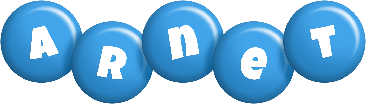 Arnet candy-blue logo