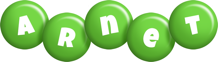 Arnet candy-green logo