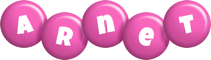 Arnet candy-pink logo