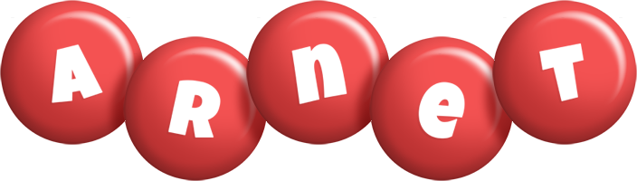 Arnet candy-red logo