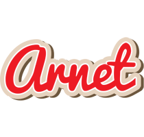 Arnet chocolate logo