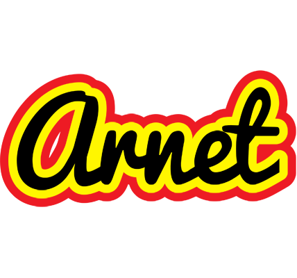 Arnet flaming logo