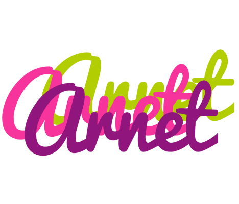 Arnet flowers logo