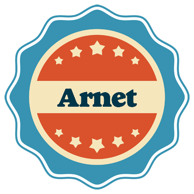 Arnet labels logo