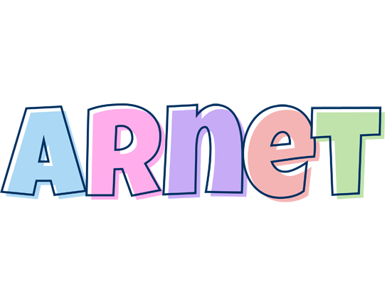 Arnet pastel logo