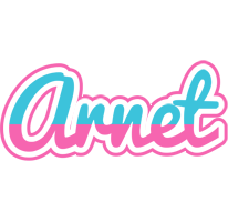 Arnet woman logo