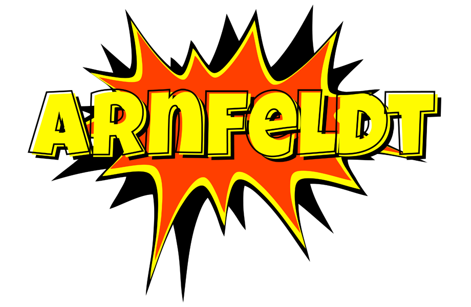 Arnfeldt bazinga logo