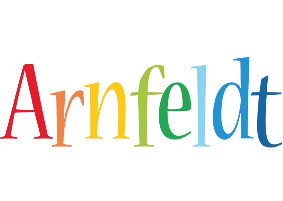 Arnfeldt birthday logo