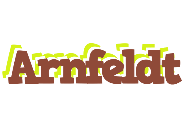 Arnfeldt caffeebar logo