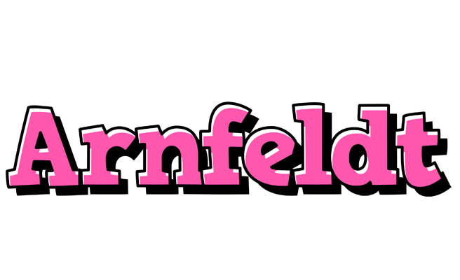 Arnfeldt girlish logo