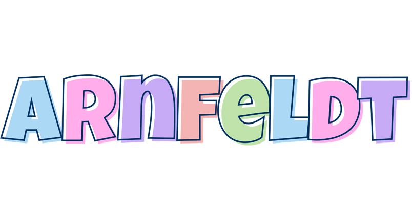 Arnfeldt pastel logo