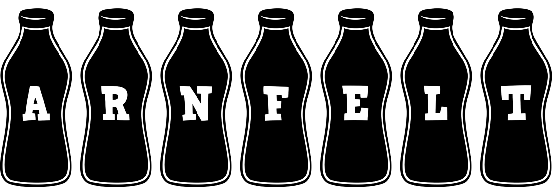 Arnfelt bottle logo