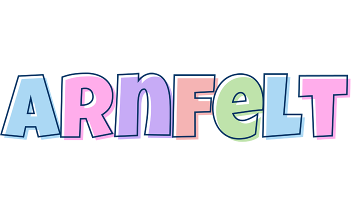 Arnfelt pastel logo