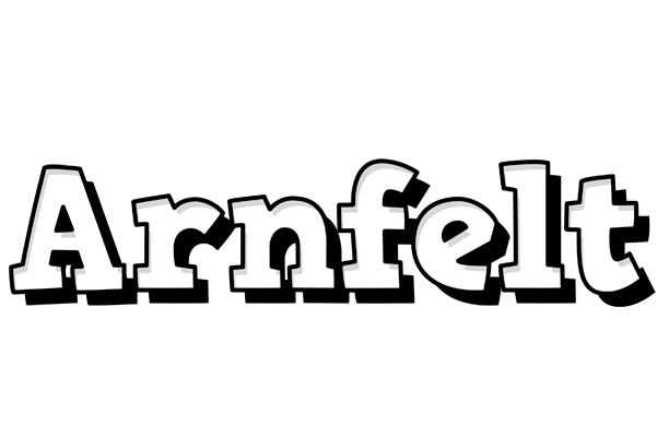 Arnfelt snowing logo