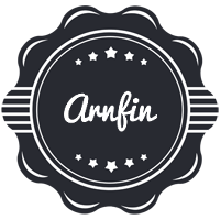 Arnfin badge logo