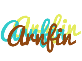 Arnfin cupcake logo