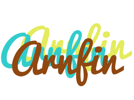 Arnfin cupcake logo