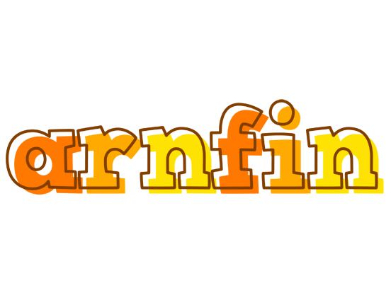 Arnfin desert logo