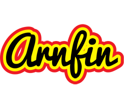 Arnfin flaming logo