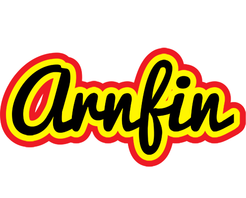 Arnfin flaming logo