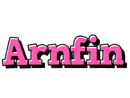 Arnfin girlish logo