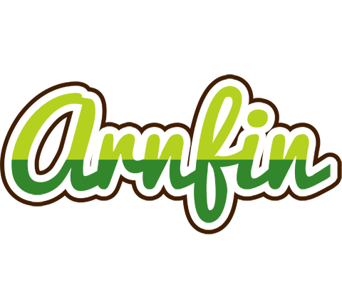 Arnfin golfing logo