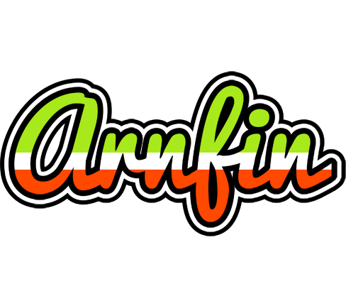 Arnfin superfun logo