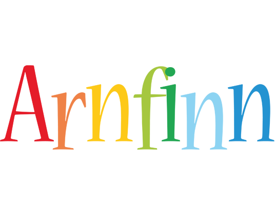 Arnfinn birthday logo
