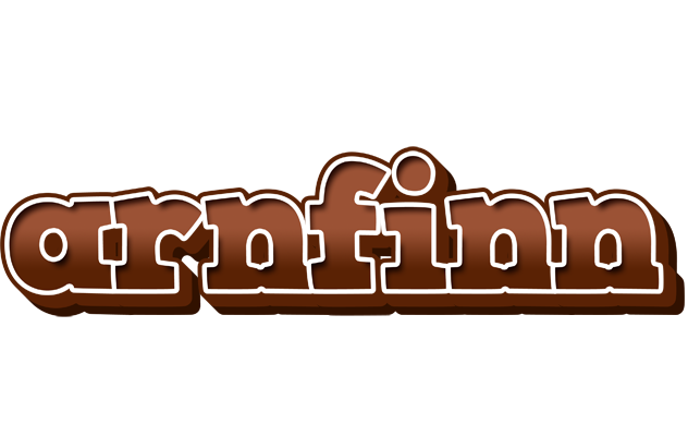 Arnfinn brownie logo