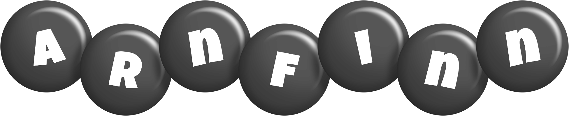 Arnfinn candy-black logo