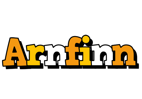 Arnfinn cartoon logo