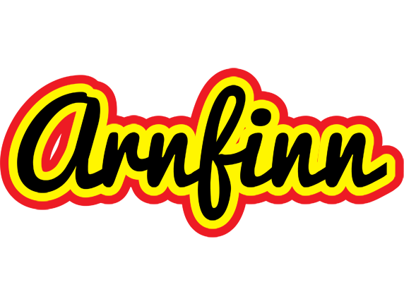 Arnfinn flaming logo