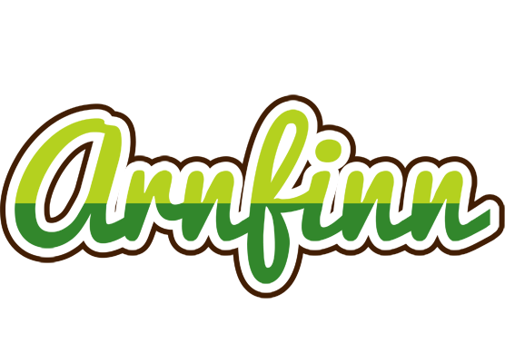 Arnfinn golfing logo