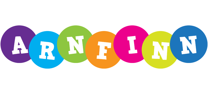 Arnfinn happy logo
