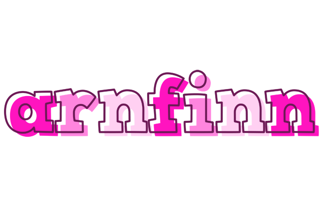 Arnfinn hello logo