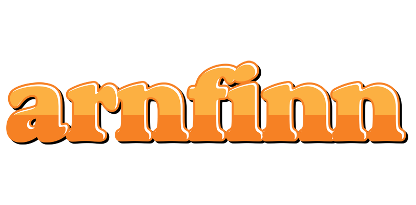 Arnfinn orange logo