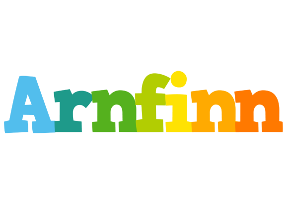 Arnfinn rainbows logo