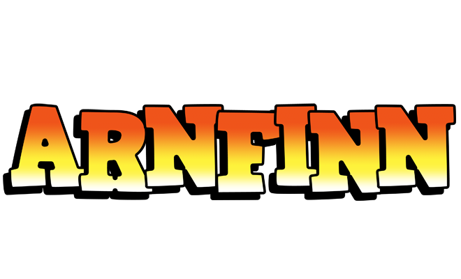 Arnfinn sunset logo