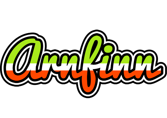 Arnfinn superfun logo
