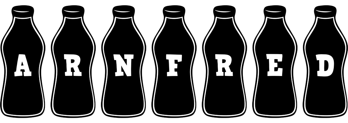 Arnfred bottle logo