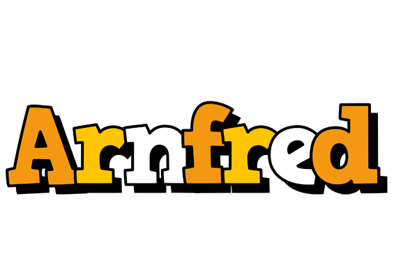 Arnfred cartoon logo