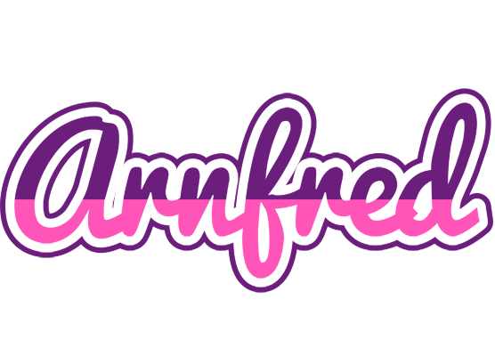 Arnfred cheerful logo