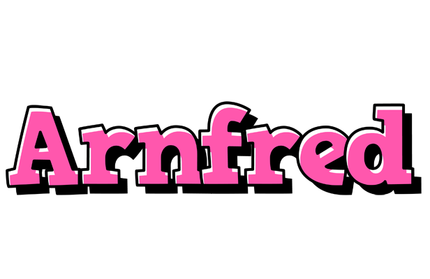 Arnfred girlish logo